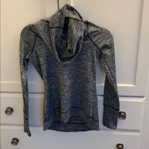 Cowl neck long sleeve